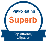 Avvo Rating Superb Top Litigation Attorney