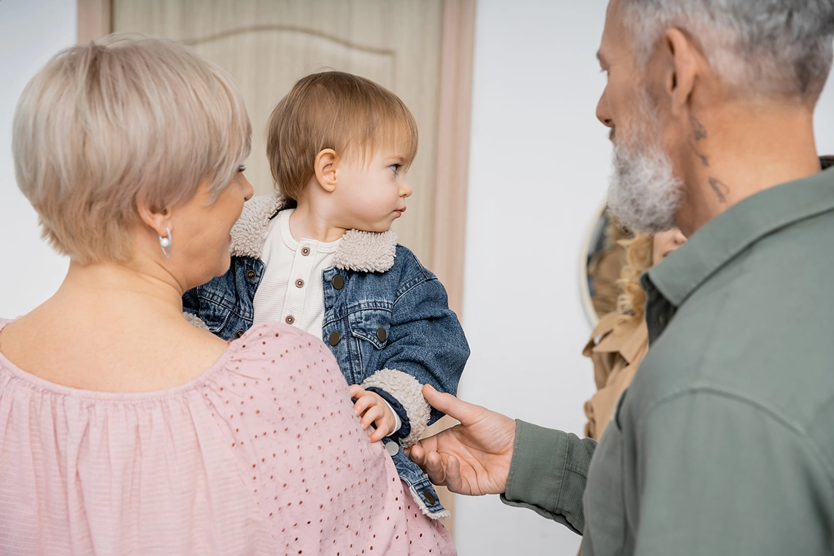 grandmother holding baby grandmother holding baby