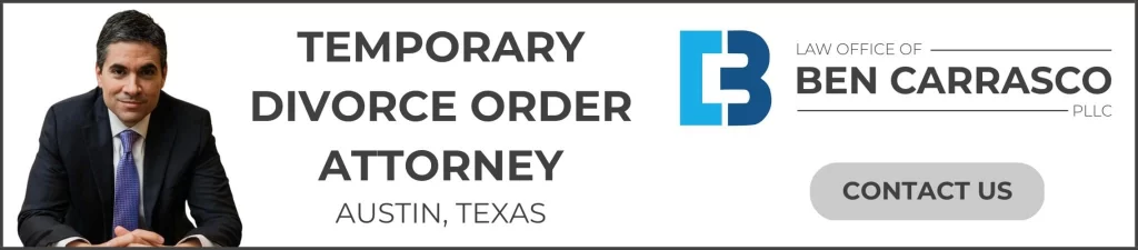 austin-temporary-divorce-order